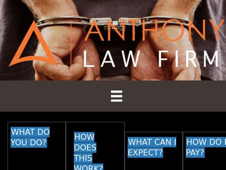 Anthony Law Firm, PLLC