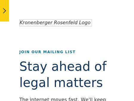 Kronenberger Rosenfeld, LLP