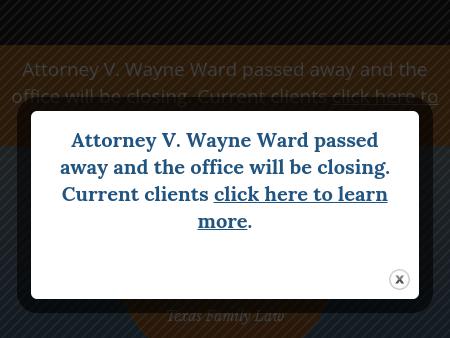Law Office of V. Wayne Ward