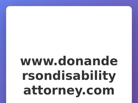 Law Offices of Don A. Anderson