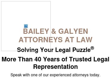 Bailey & Galyen Attorneys at Law