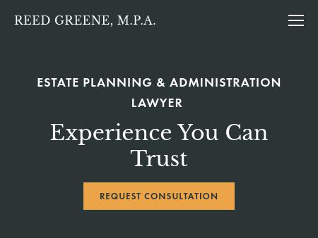 Reed Greene, M.P.A. Attorney at Law