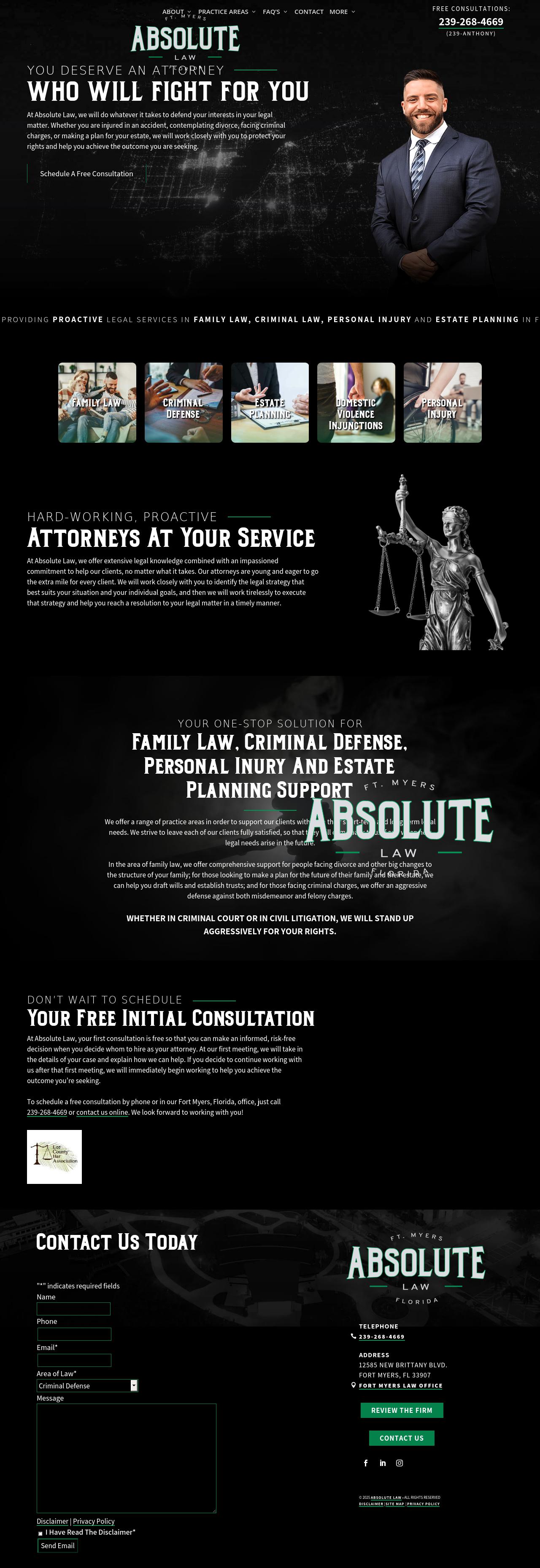 Absolute Law, PA - Fort Myers FL Lawyers