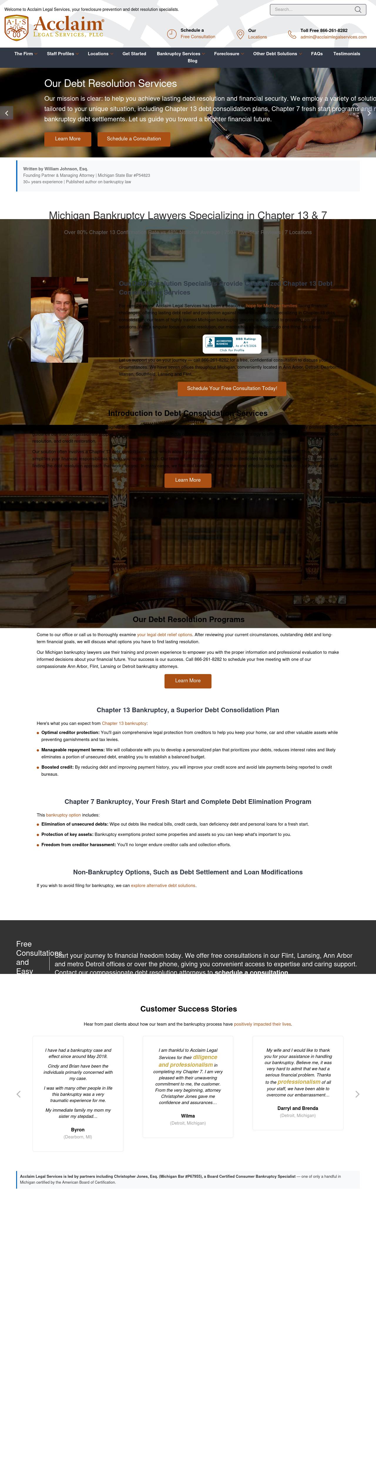 Acclaim Legal Services, PLLC - Dearborn MI Lawyers