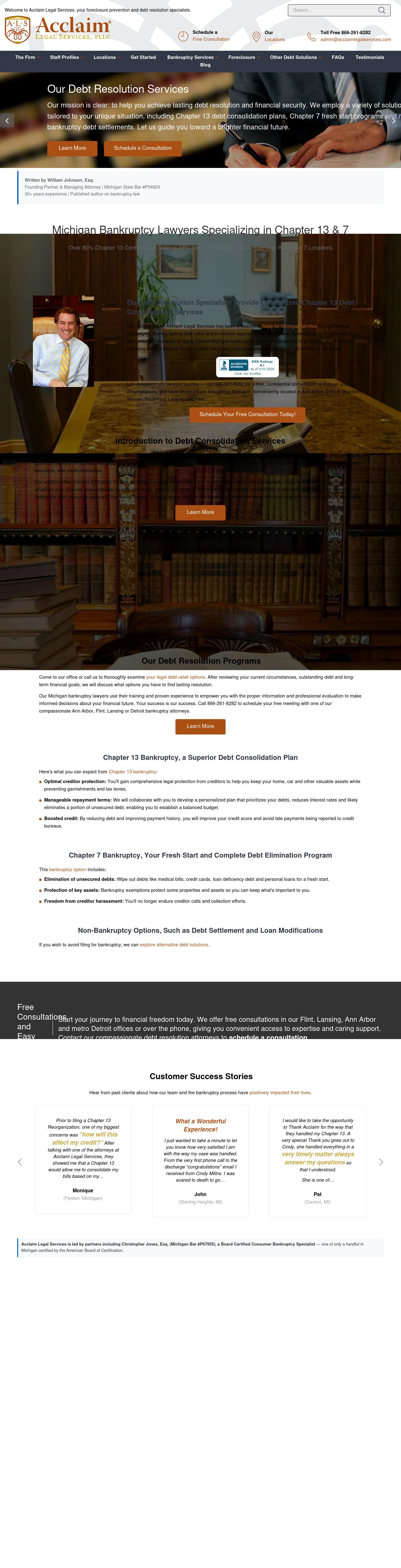 Acclaim Legal Services, PLLC - Flint MI Lawyers