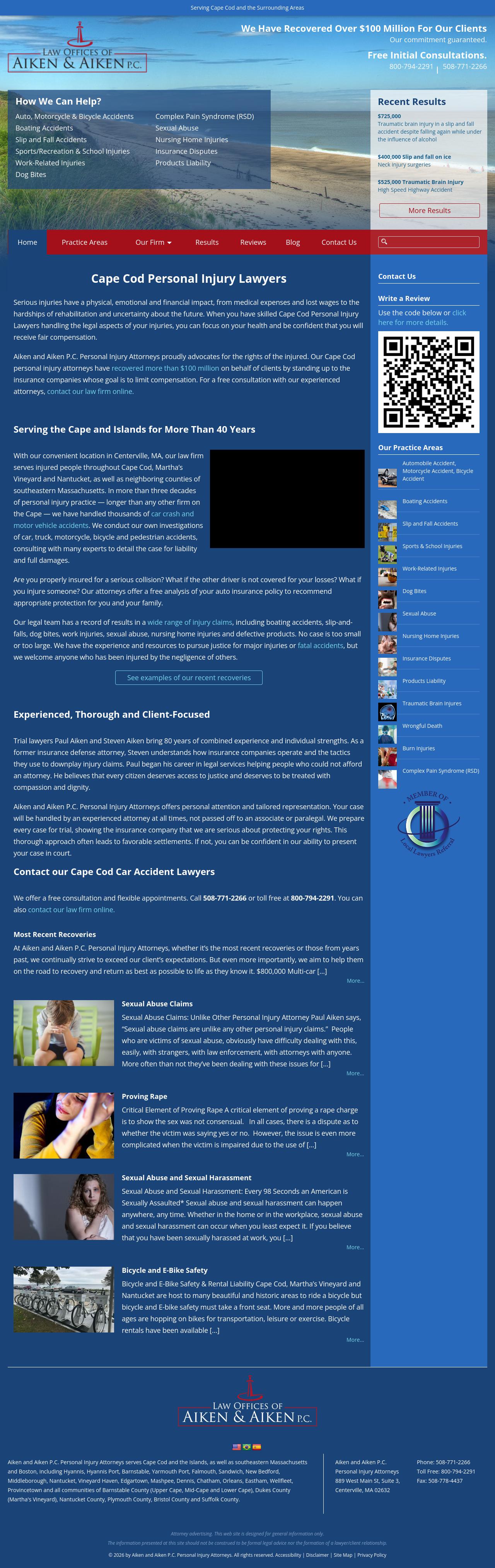 Aiken & Aiken P.C. - Hyannis MA Lawyers