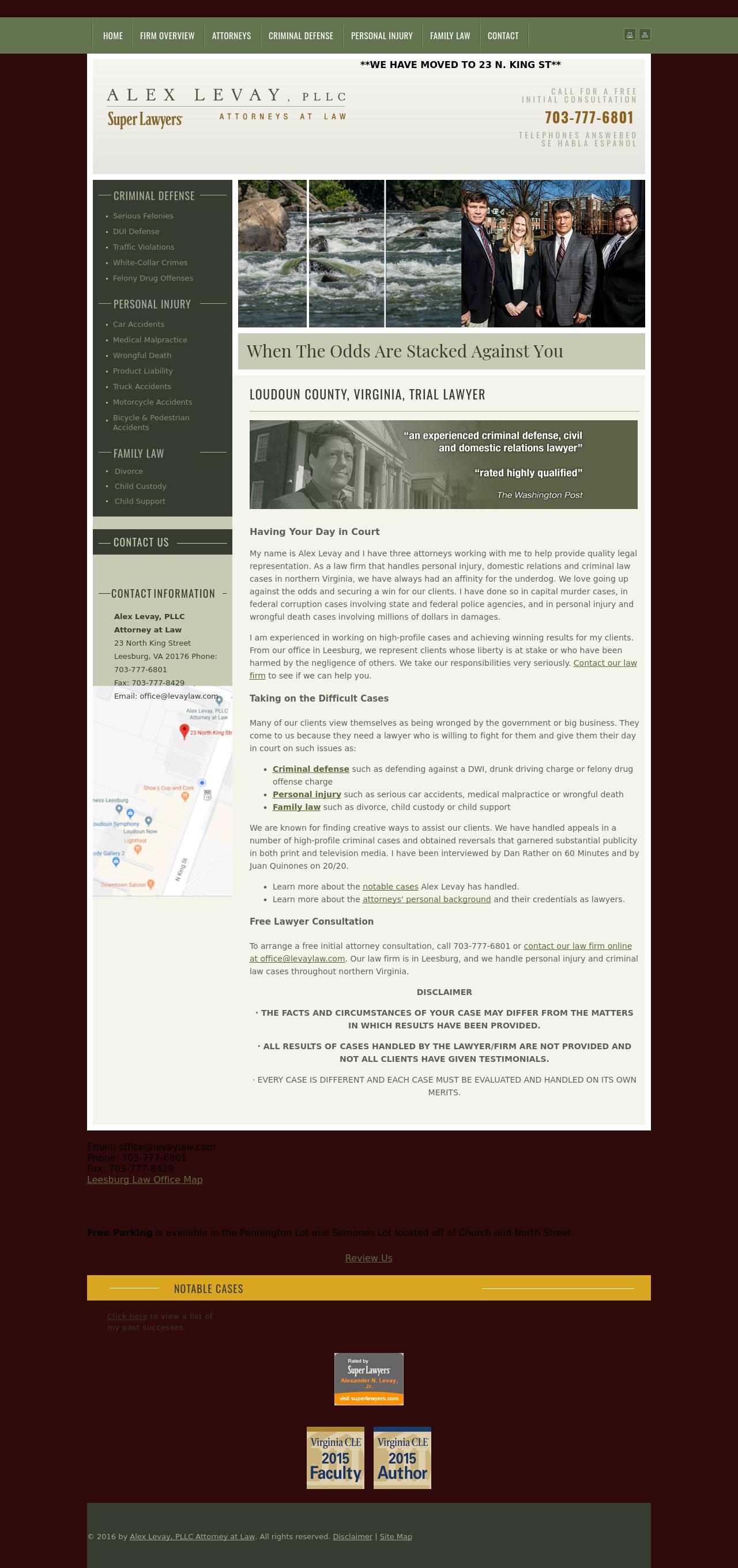 Alex Levay, PLLC Attorney at Law - Leesburg VA Lawyers