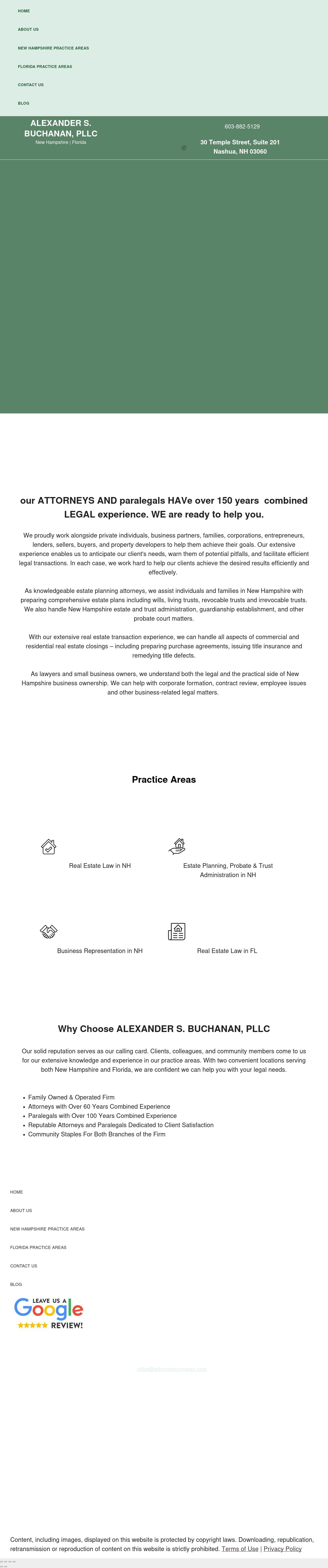 Alexander S. Buchanan, PLLC - Nashua NH Lawyers