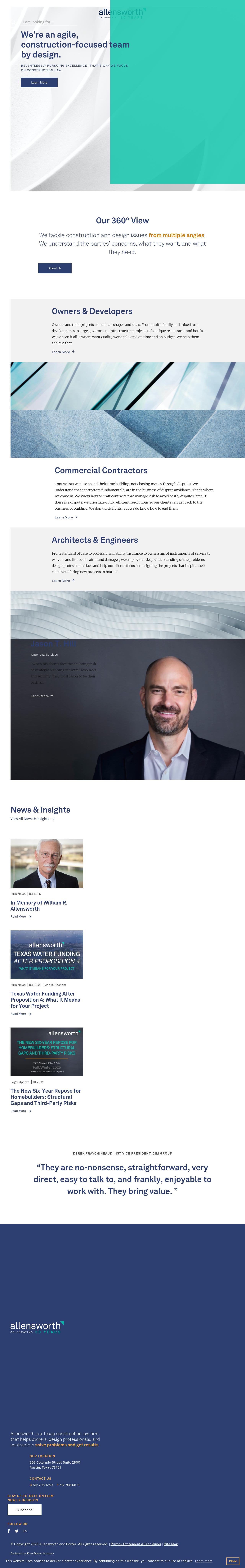 Allensworth and Porter, L.L.P. - Austin TX Lawyers