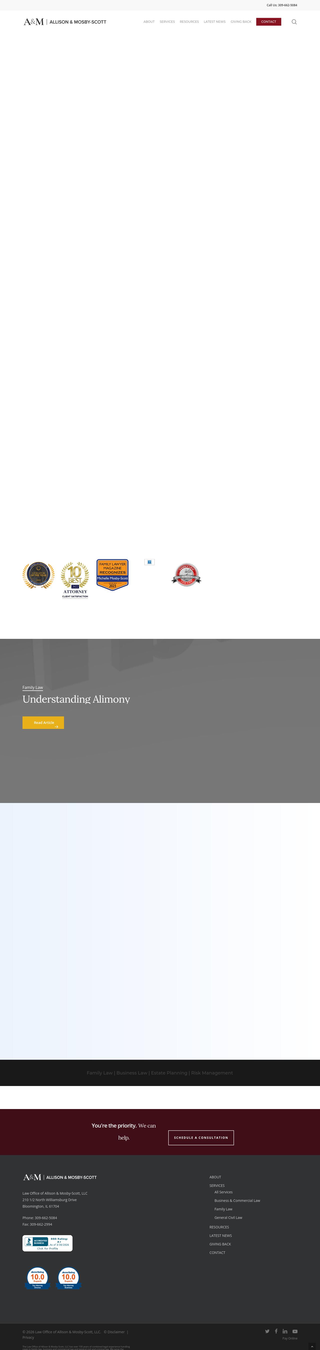 Allison & Mosby-Scott Law Office - Bloomington IL Lawyers