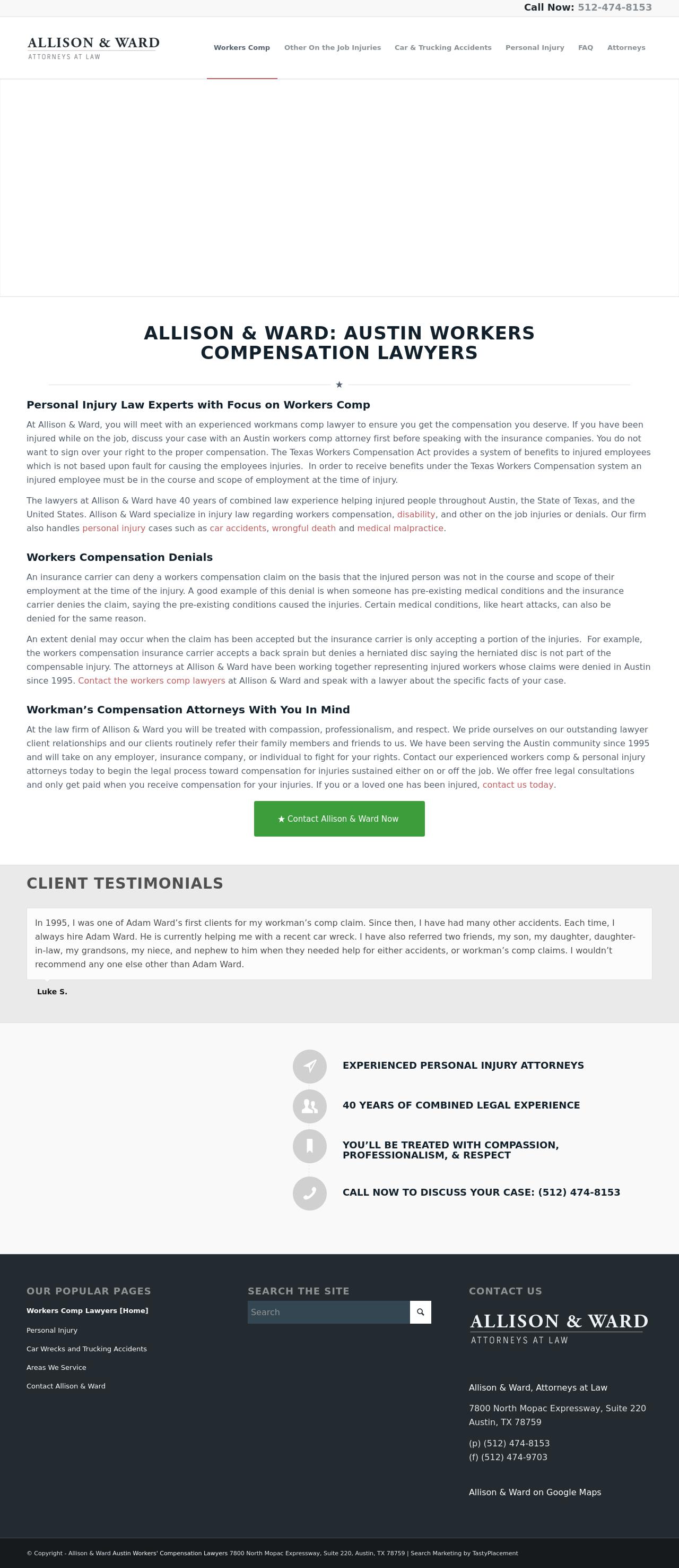 Allison & Ward Attorneys at Law - Austin TX Lawyers