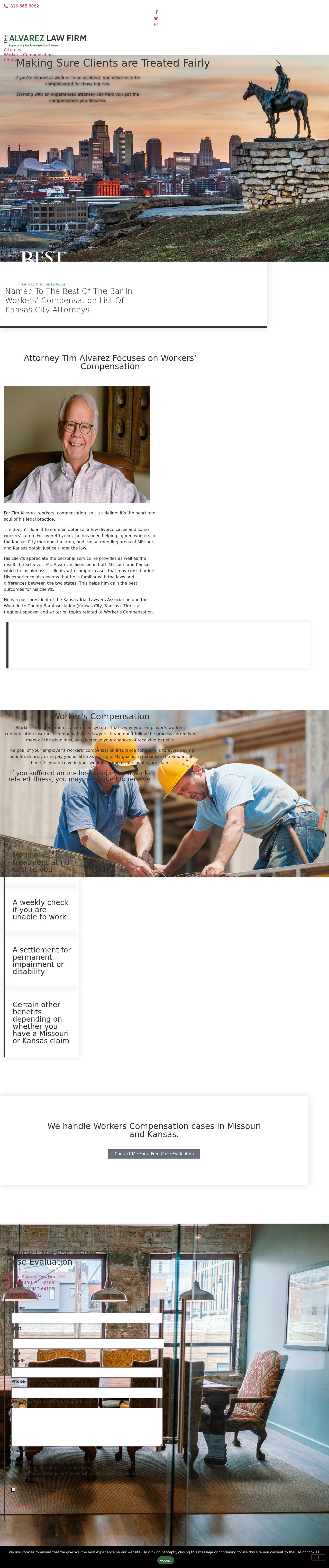 Alvarez, Timothy M.  - Kansas City KS Lawyers