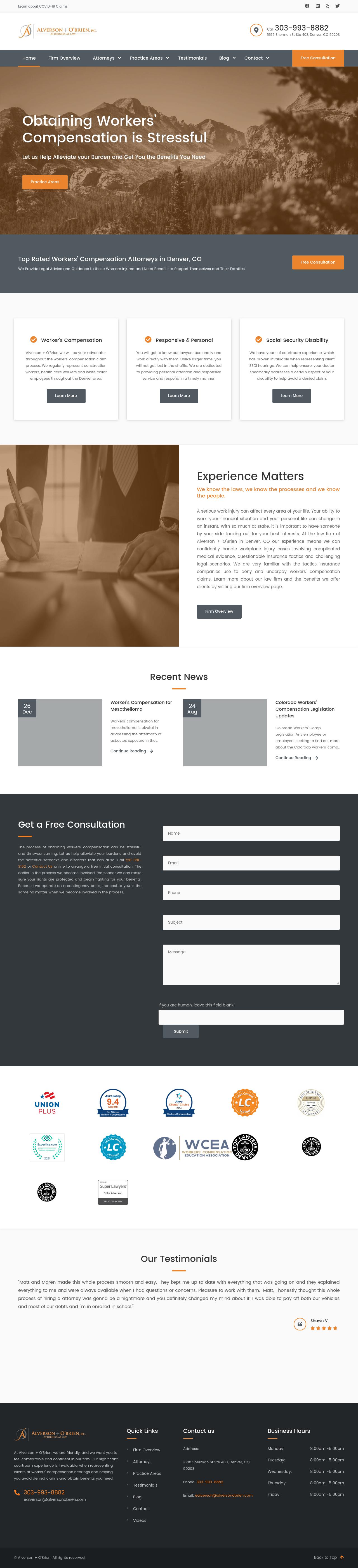 Alverson + O'Brien, P.C. - Denver CO Lawyers
