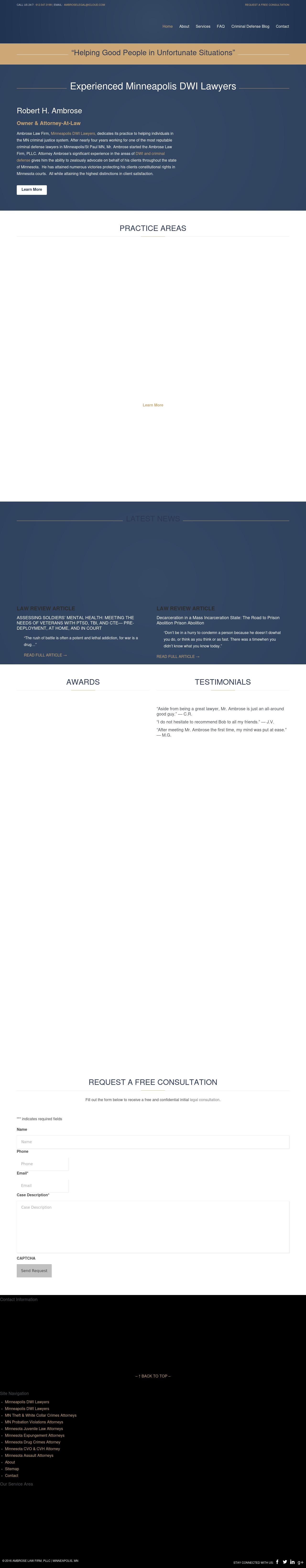 Ambrose Law Firm, PLLC - Minneapolis MN Lawyers