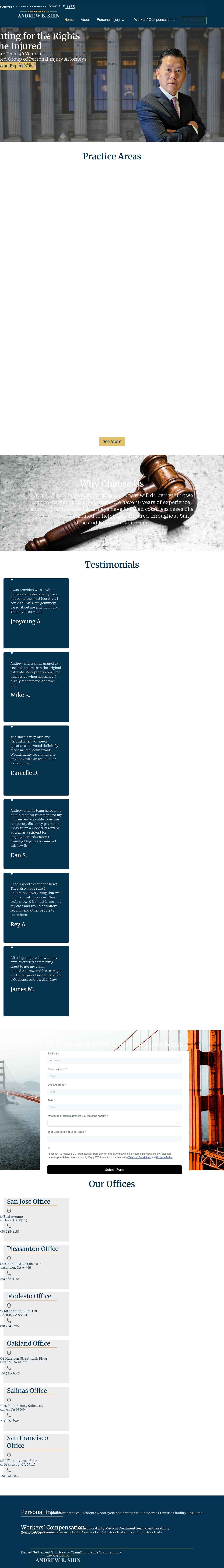 Law Offices of Andrew B. Shin - Salinas CA Lawyers