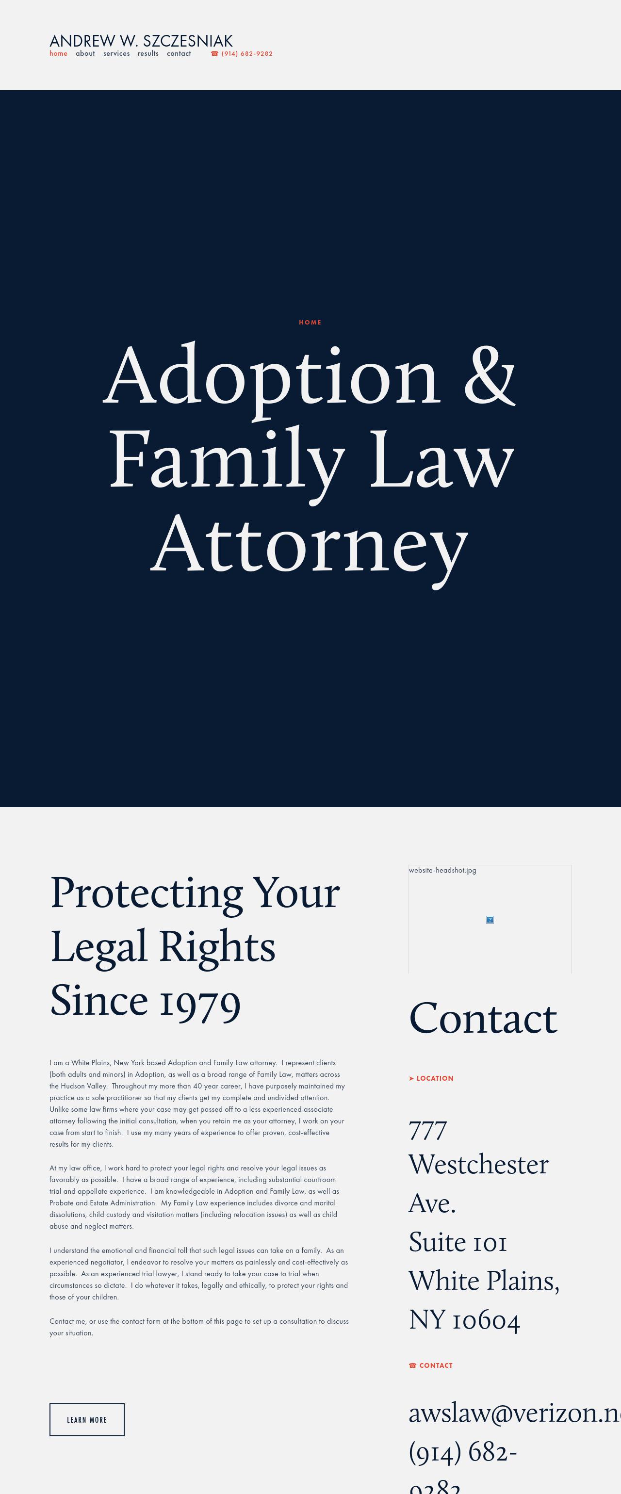 Andrew W. Szczesniak - White Plains NY Lawyers