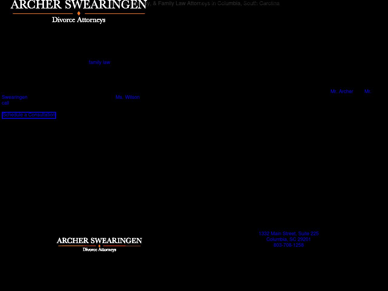 Archer Swearingen Divorce Attorneys - Columbia SC Lawyers