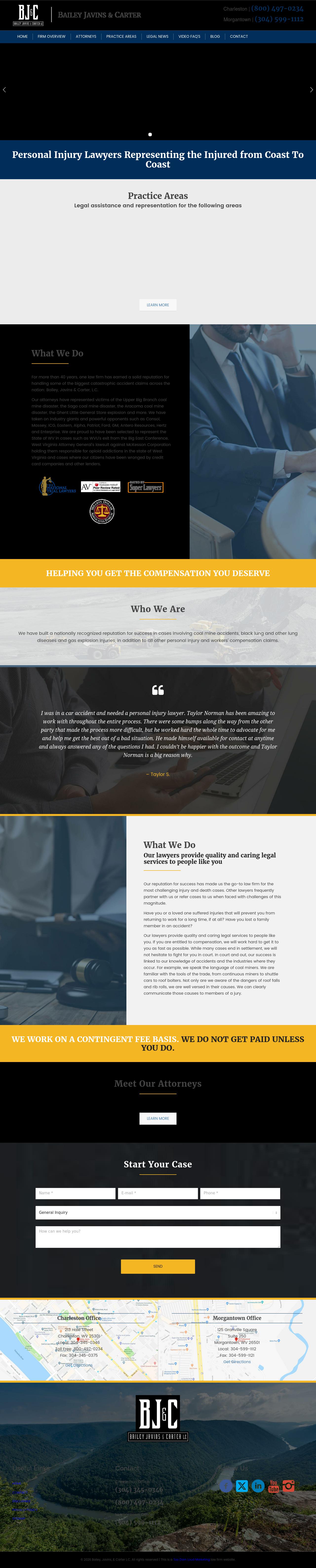 Bailey, Javins & Carter, L.C. - Logan WV Lawyers