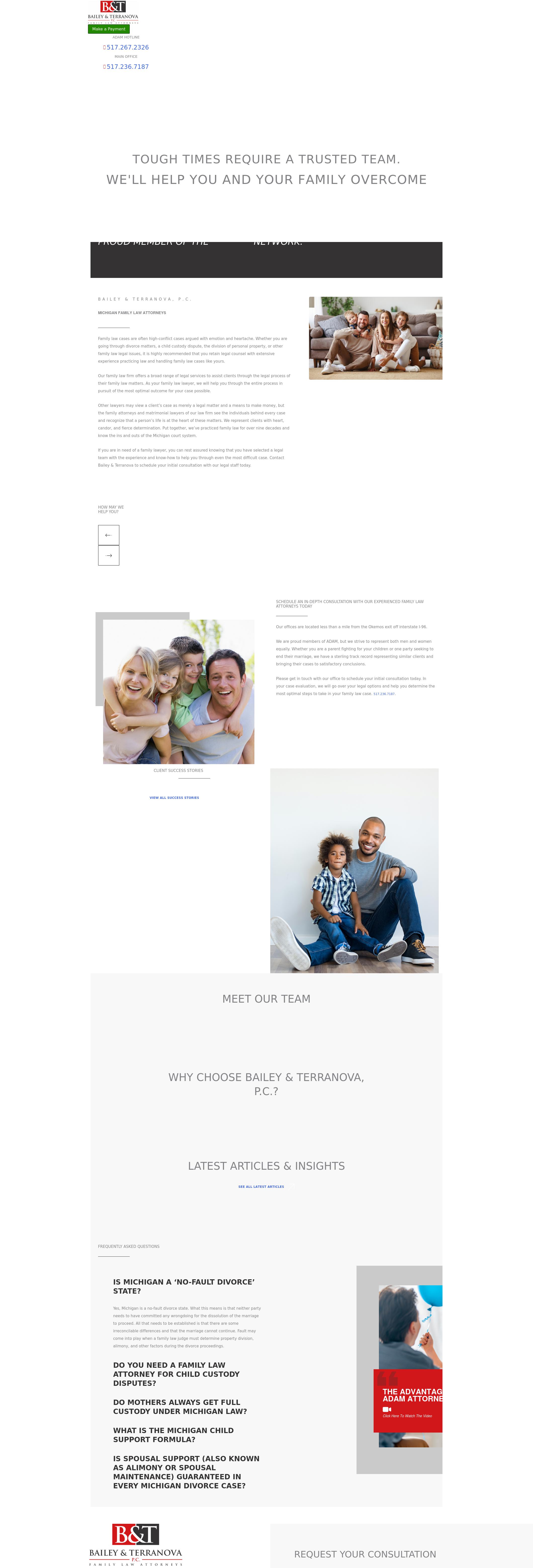 Bailey Smith & Bailey PC - Okemos MI Lawyers