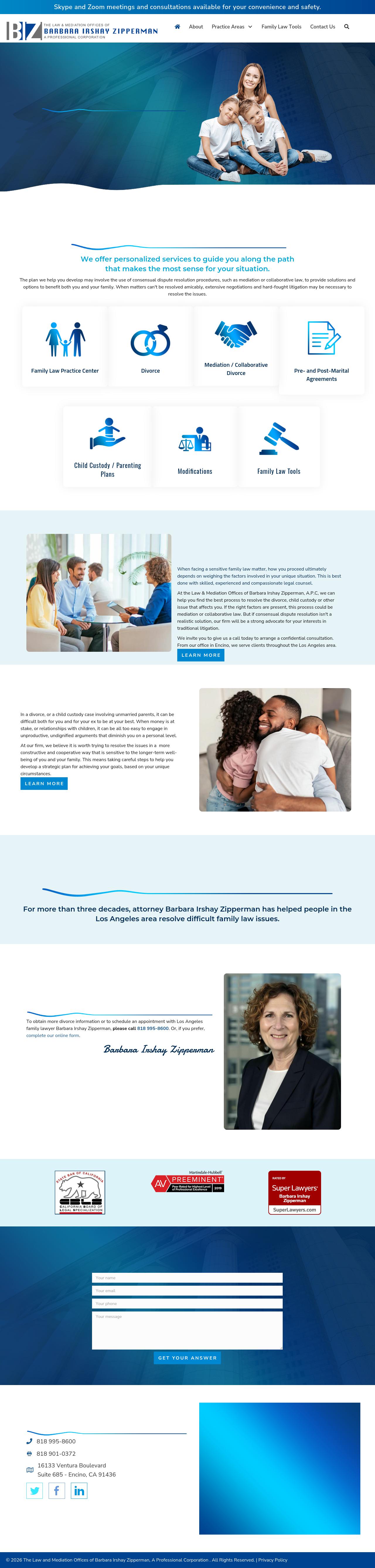 Barbara Irshay Zipperman - Encino CA Lawyers