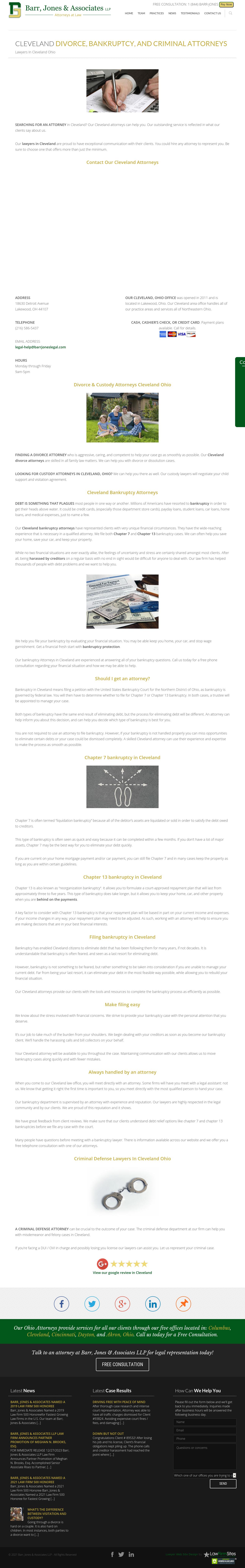 Barr, Jones & Associates LLP - Independence OH Lawyers