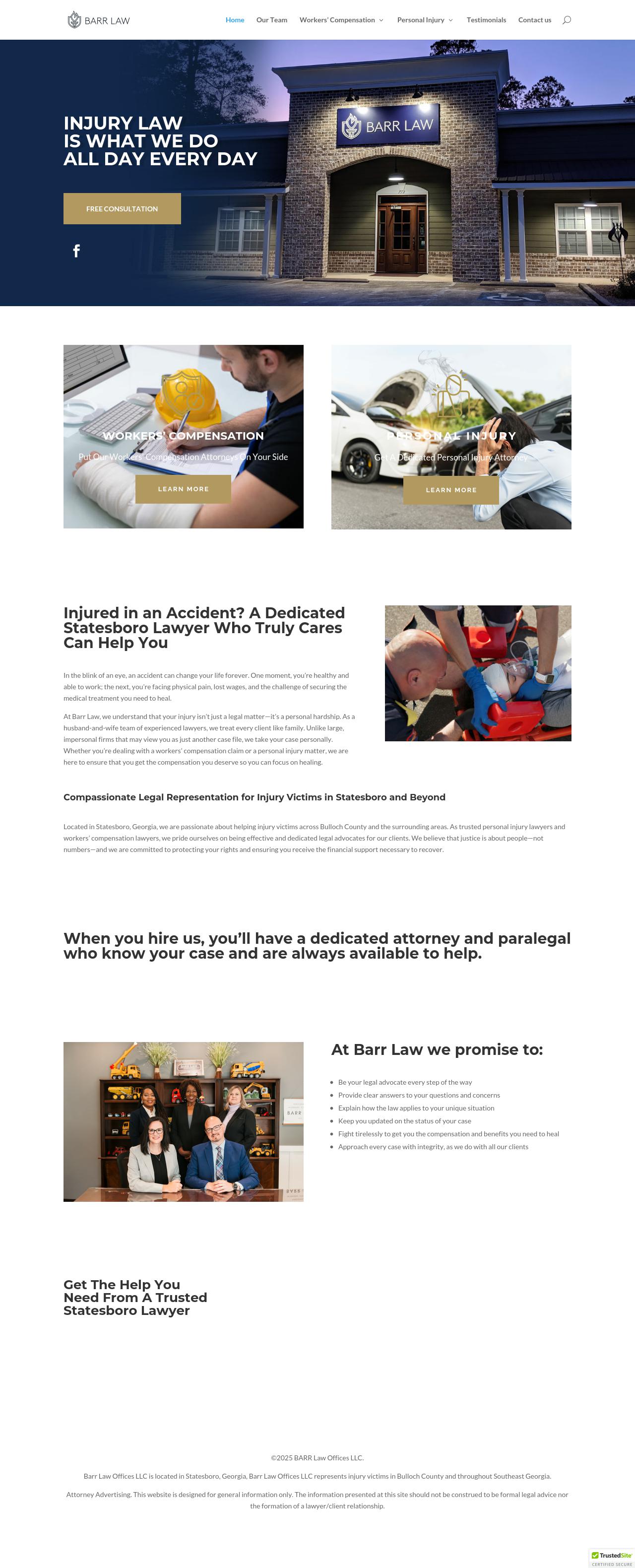 Barr Law Offices LLC - Statesboro GA Lawyers