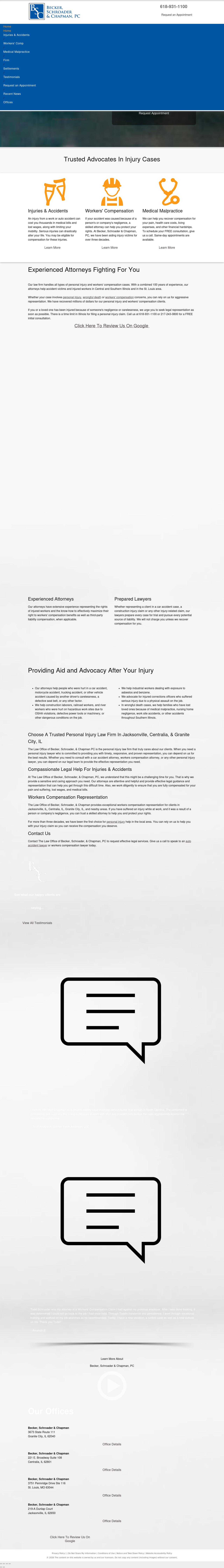 Becker, Schroader & Chapman, P.C. - Granite City IL Lawyers