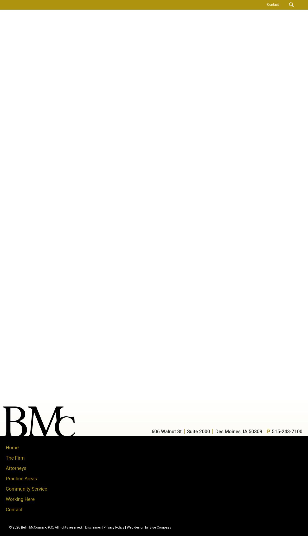 Belin McCormick, P.C. - Des Moines IA Lawyers