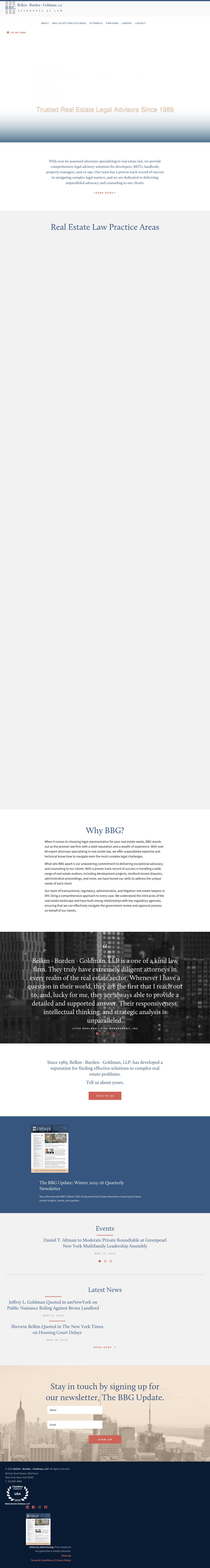 Belkin Burden Wenig & Goldman, LLP - New York NY Lawyers