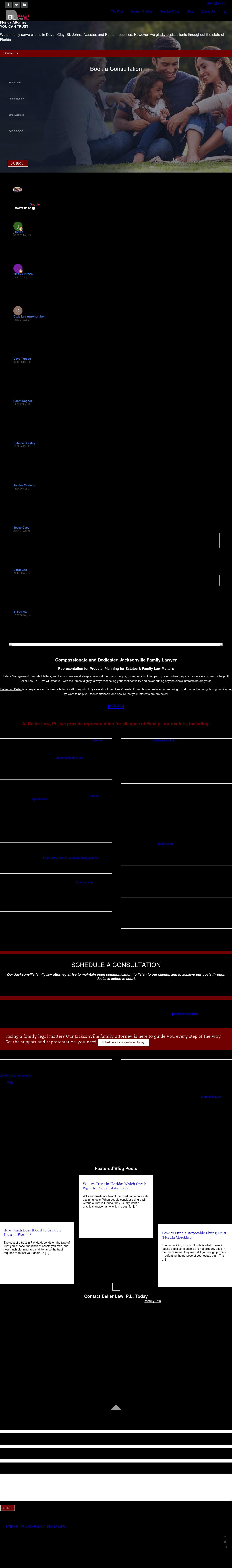 Beller & Bustamante, P.L. - Jacksonville FL Lawyers