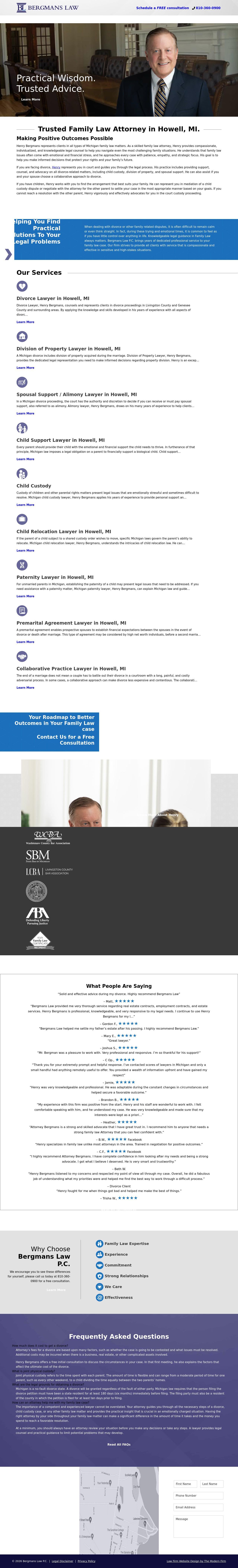 Bergmans Law P.C. - Howell MI Lawyers