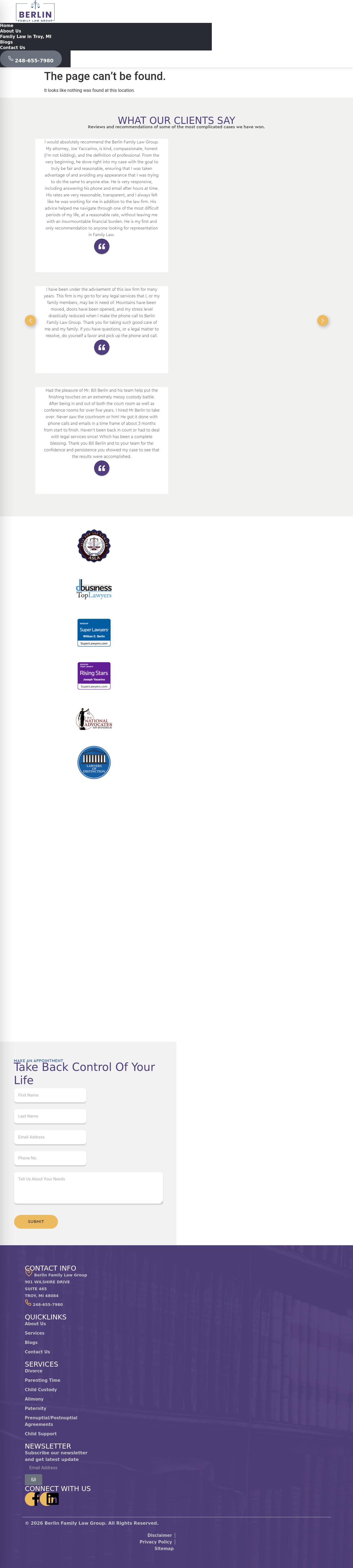 Berlin Family Law Group - Troy MI Lawyers