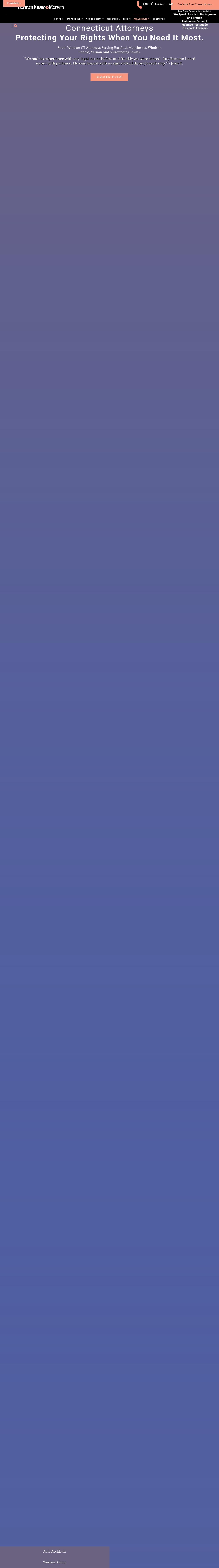 Berman & Russo, Attorneys at Law - South Windsor CT Lawyers