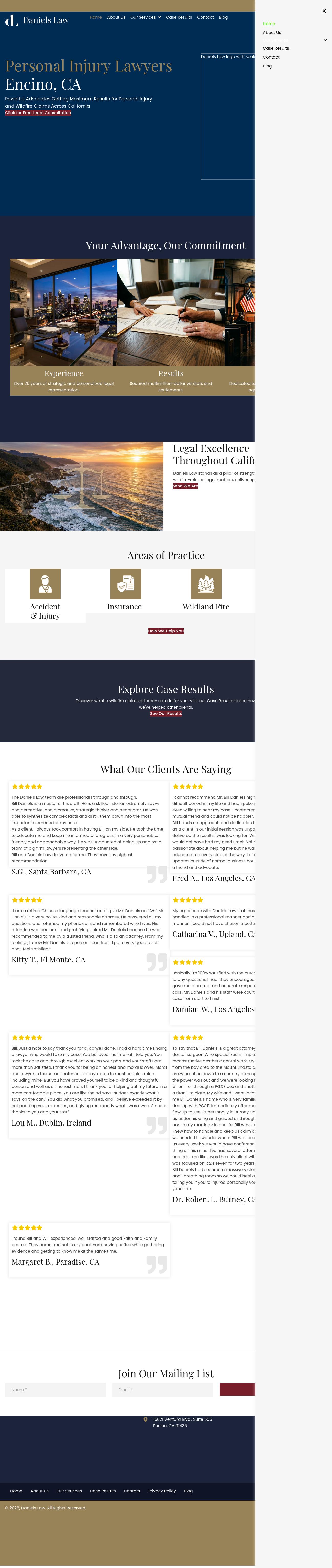 Bill Daniels Law Offices, APC - Encino CA Lawyers