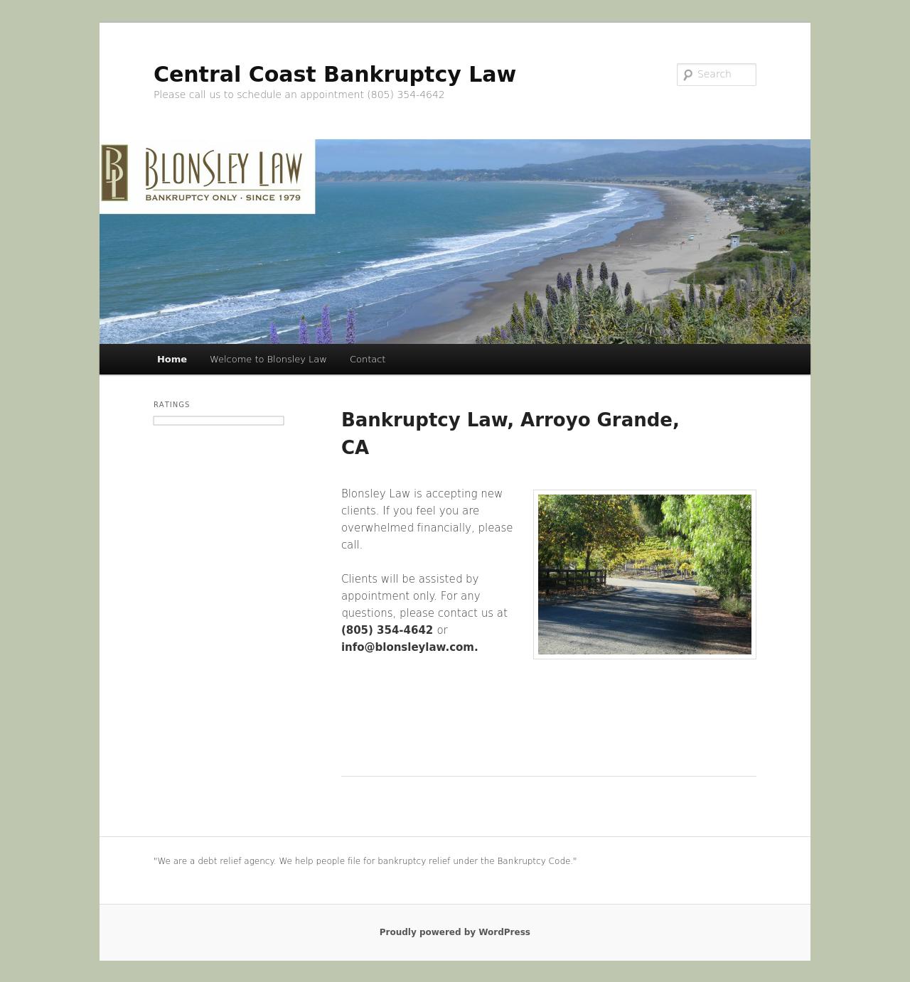 Blonsley Law - Arroyo Grande CA Lawyers