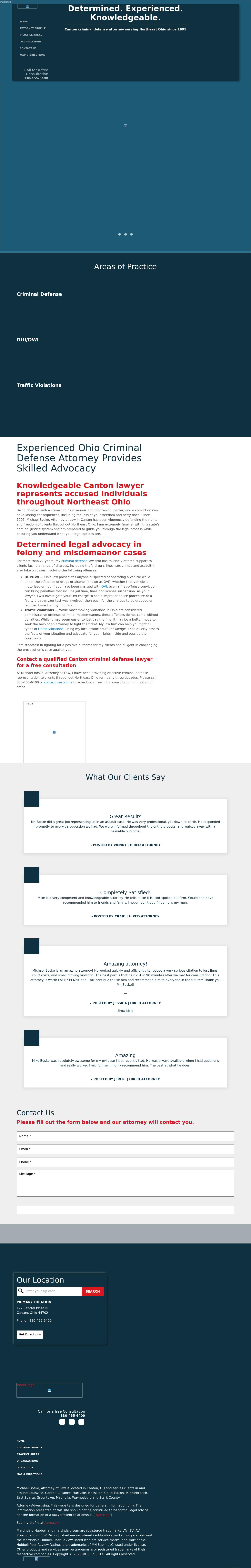 Boske Law Offices - Canton OH Lawyers