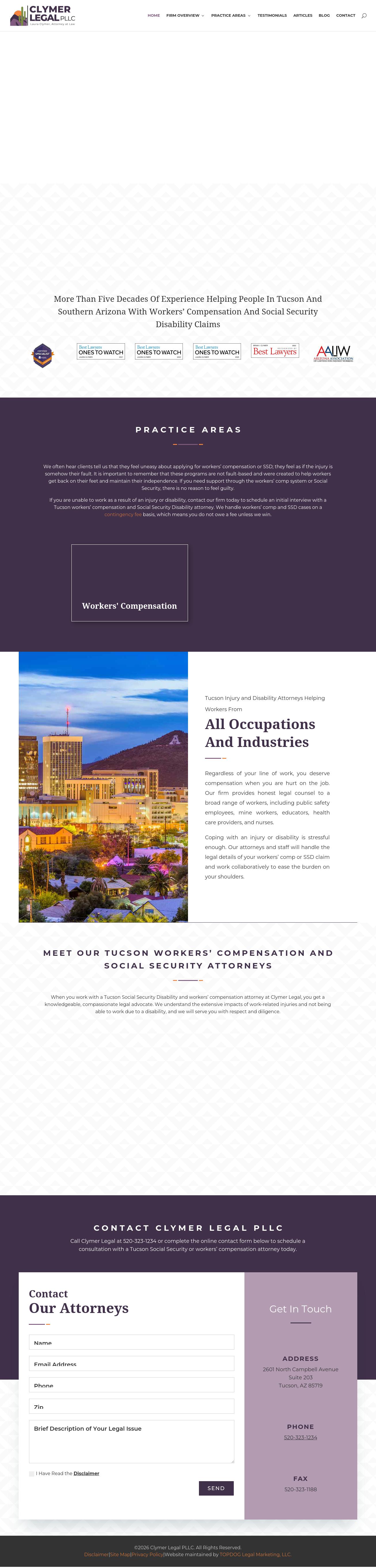 Brian Clymer, Attorney at Law - Tucson AZ Lawyers