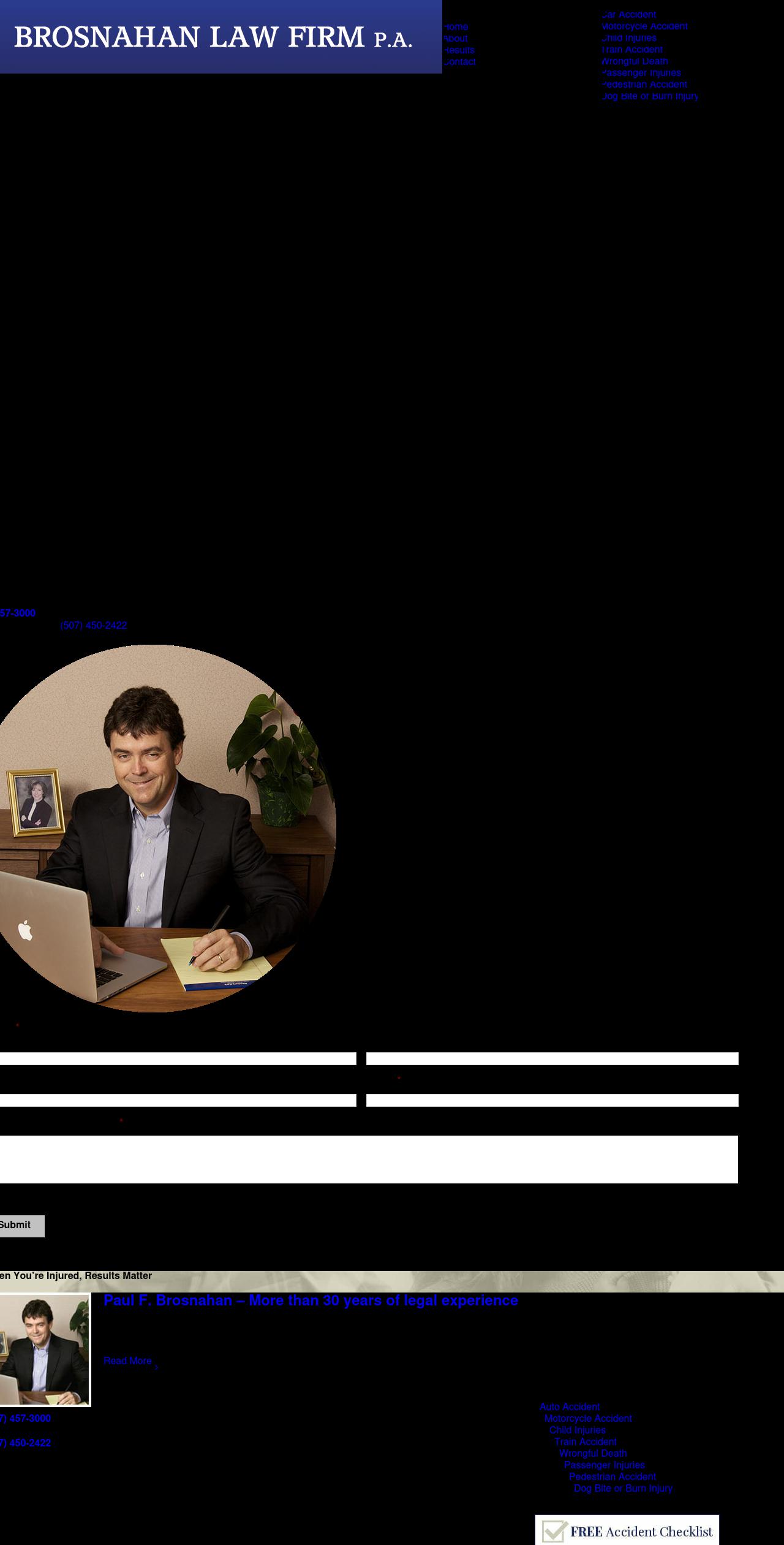 Brosnahan Law Firm, P.A. - Winona MN Lawyers