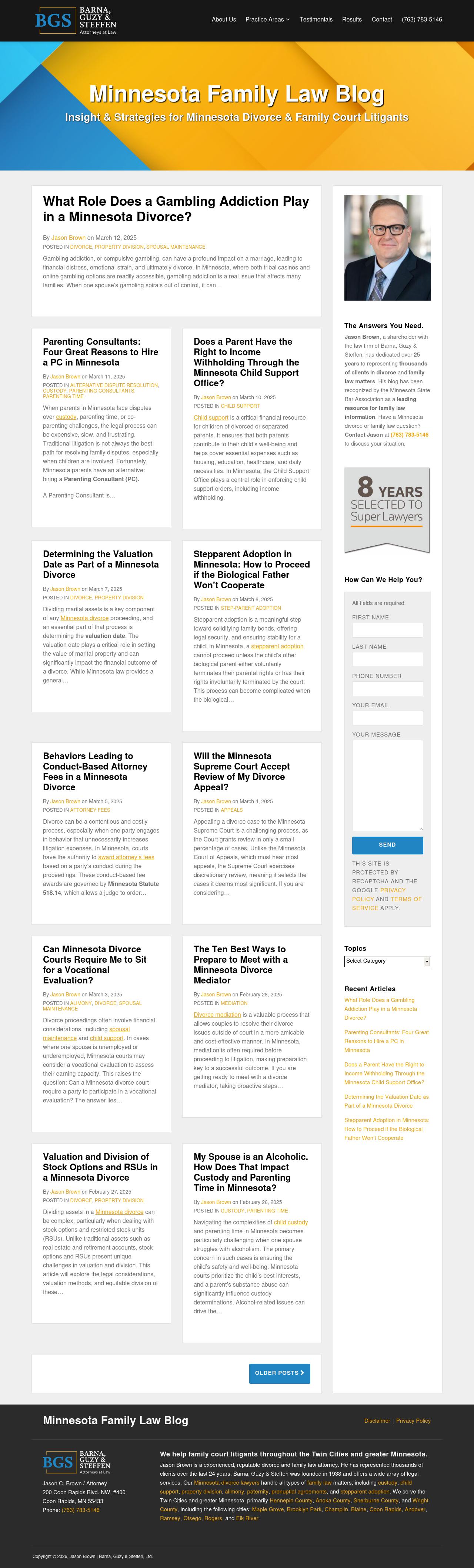 Brown Law Offices, P.A. - Champlin MN Lawyers