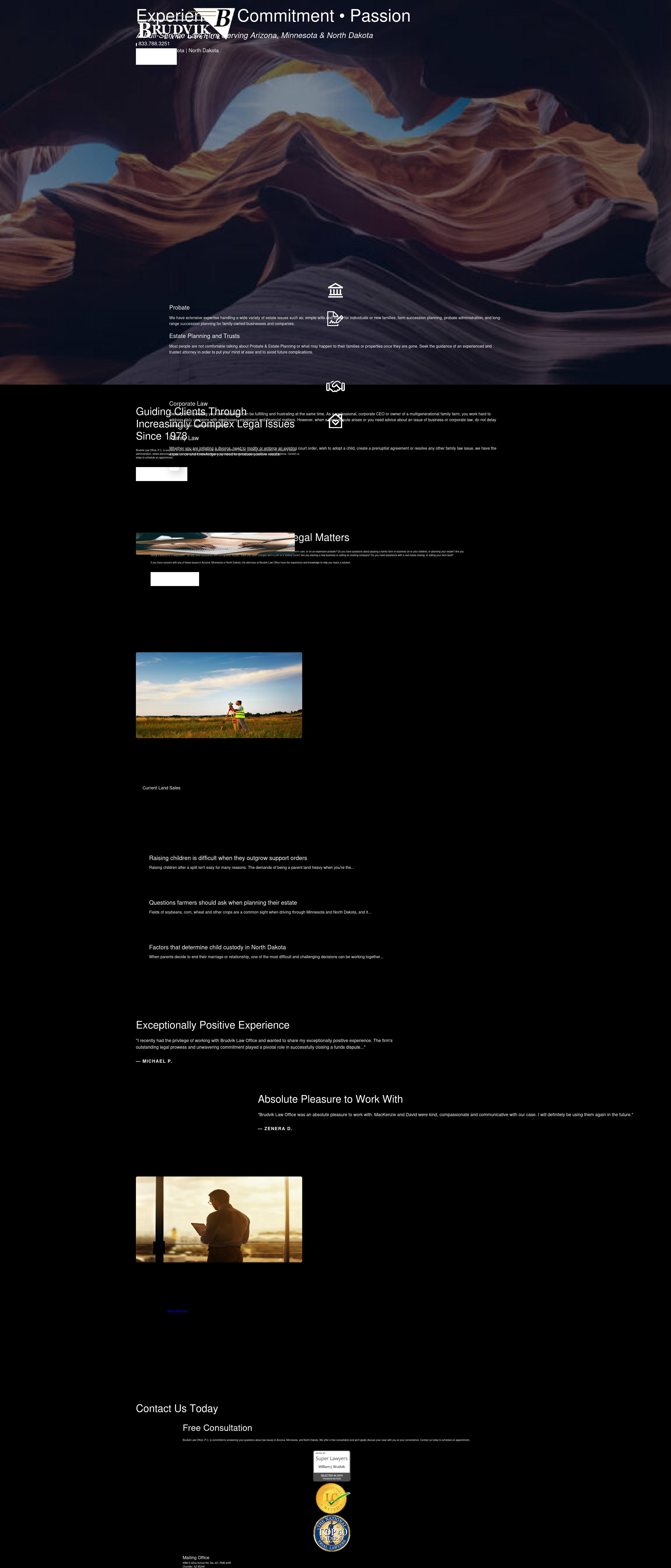 Brudvik Law Office - Mayville ND Lawyers