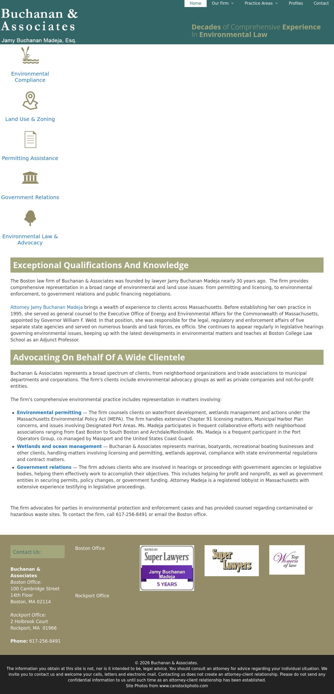 Buchanan & Associates - Boston MA Lawyers