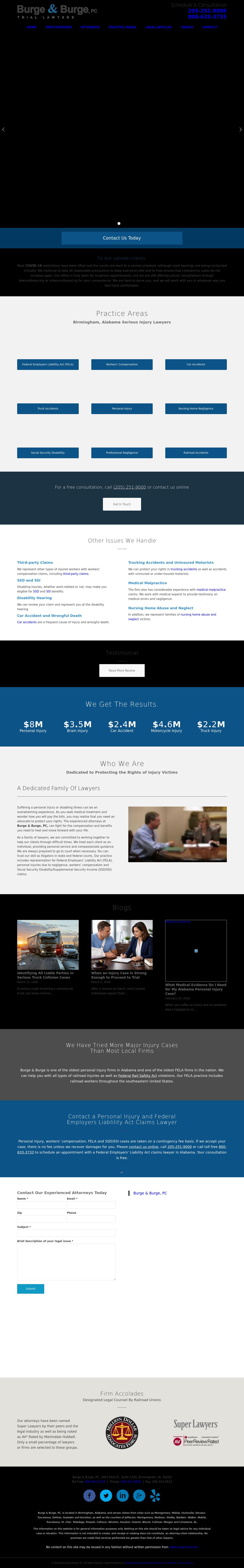 Burge & Burge, PC - Birmingham AL Lawyers