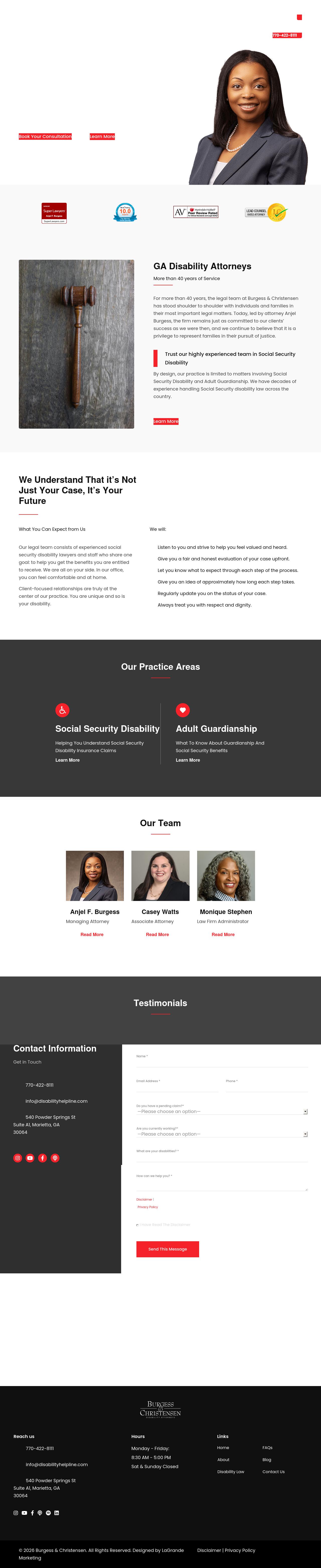 Burgess & Christensen - Marietta GA Lawyers