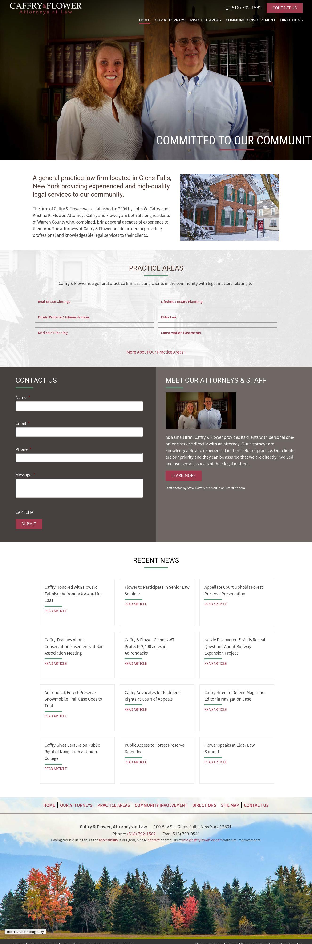 Caffry & Flower - Glens Falls NY Lawyers