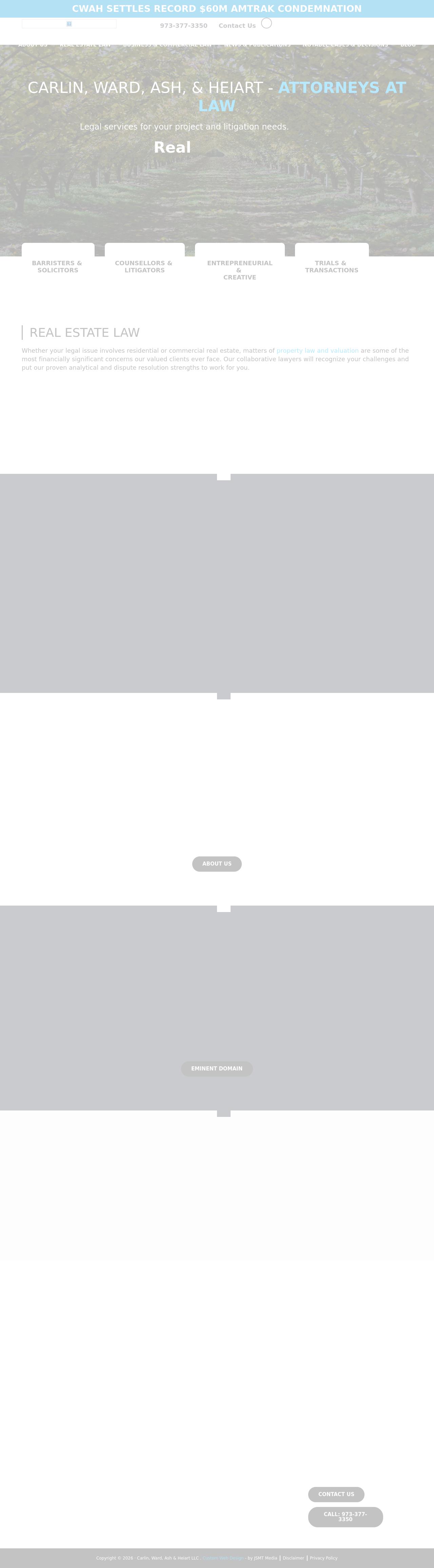 Carlin & Ward, P.C. - Florham Park NJ Lawyers