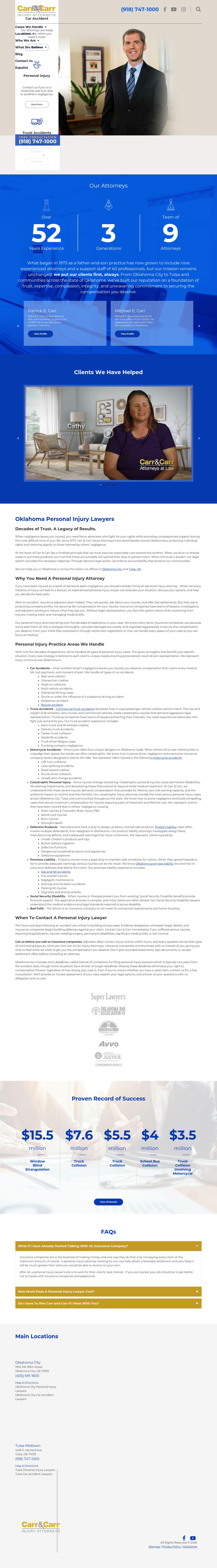 Carr & Carr, Attorneys at Law - Tulsa OK Lawyers