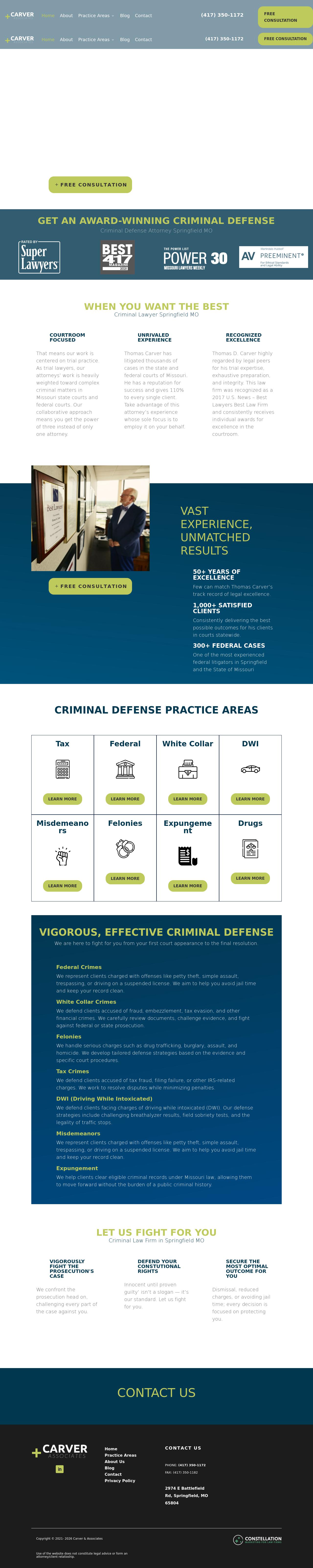 Carver, Cantin & Grantham, LLC - Springfield MO Lawyers