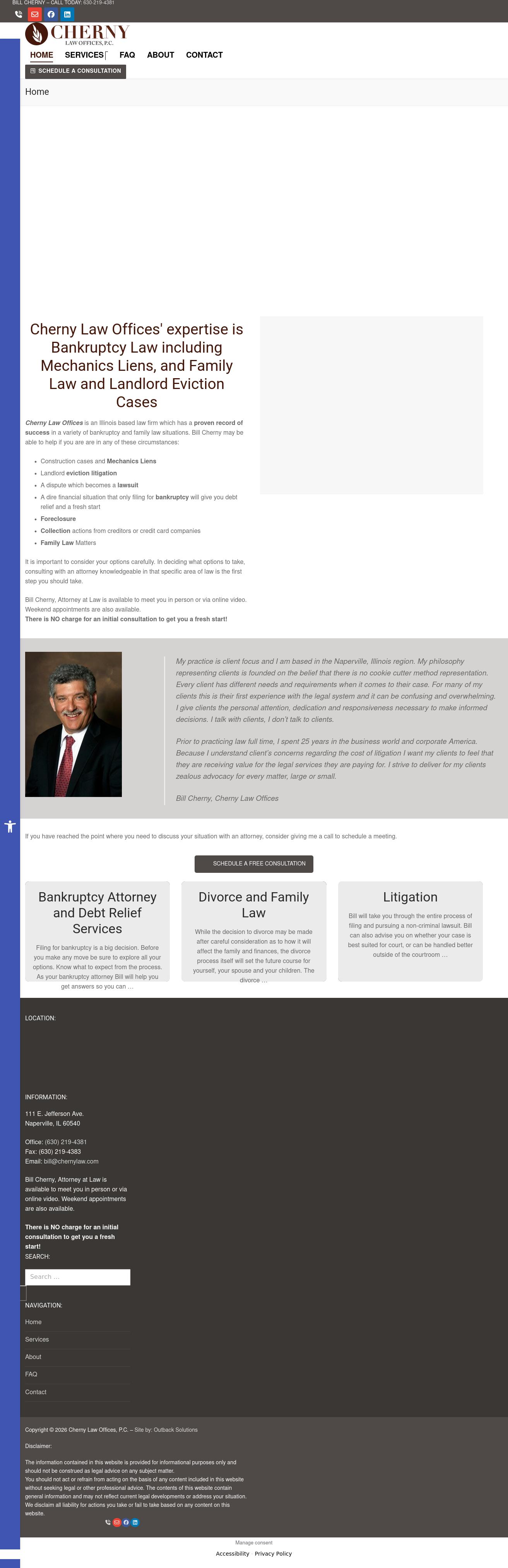 Cherny Law Offices, P.C. - Naperville IL Lawyers