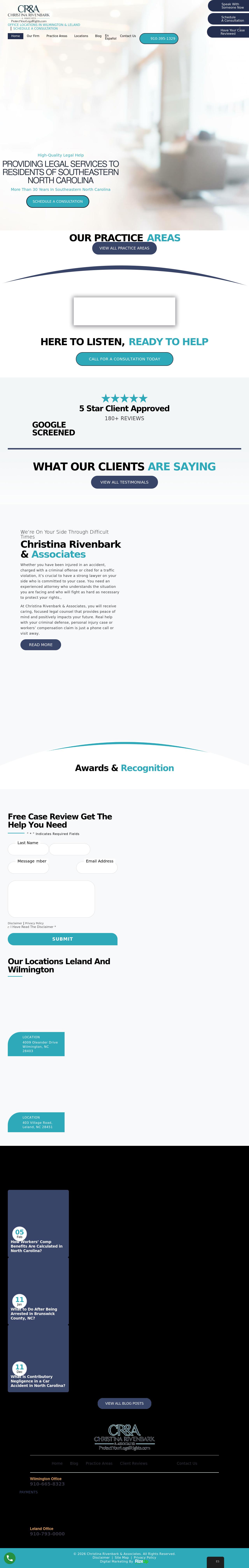 Christina Rivenbark & Associates - Wilmington NC Lawyers