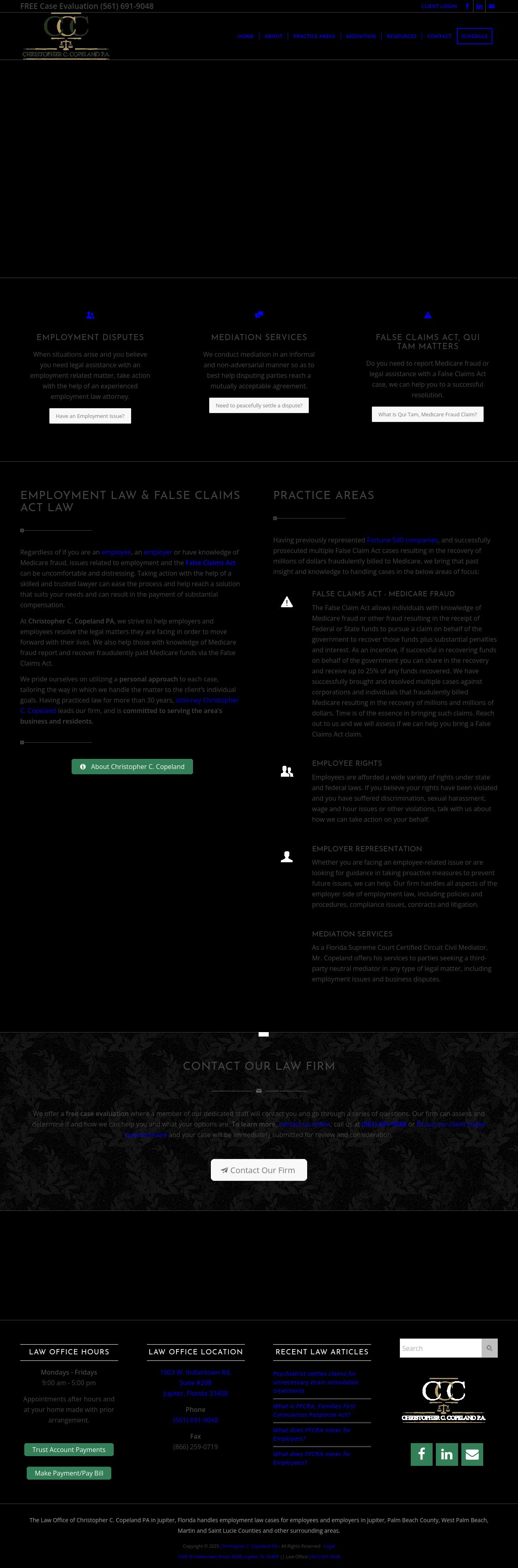 Christopher C. Copeland P.A. - Jupiter FL Lawyers